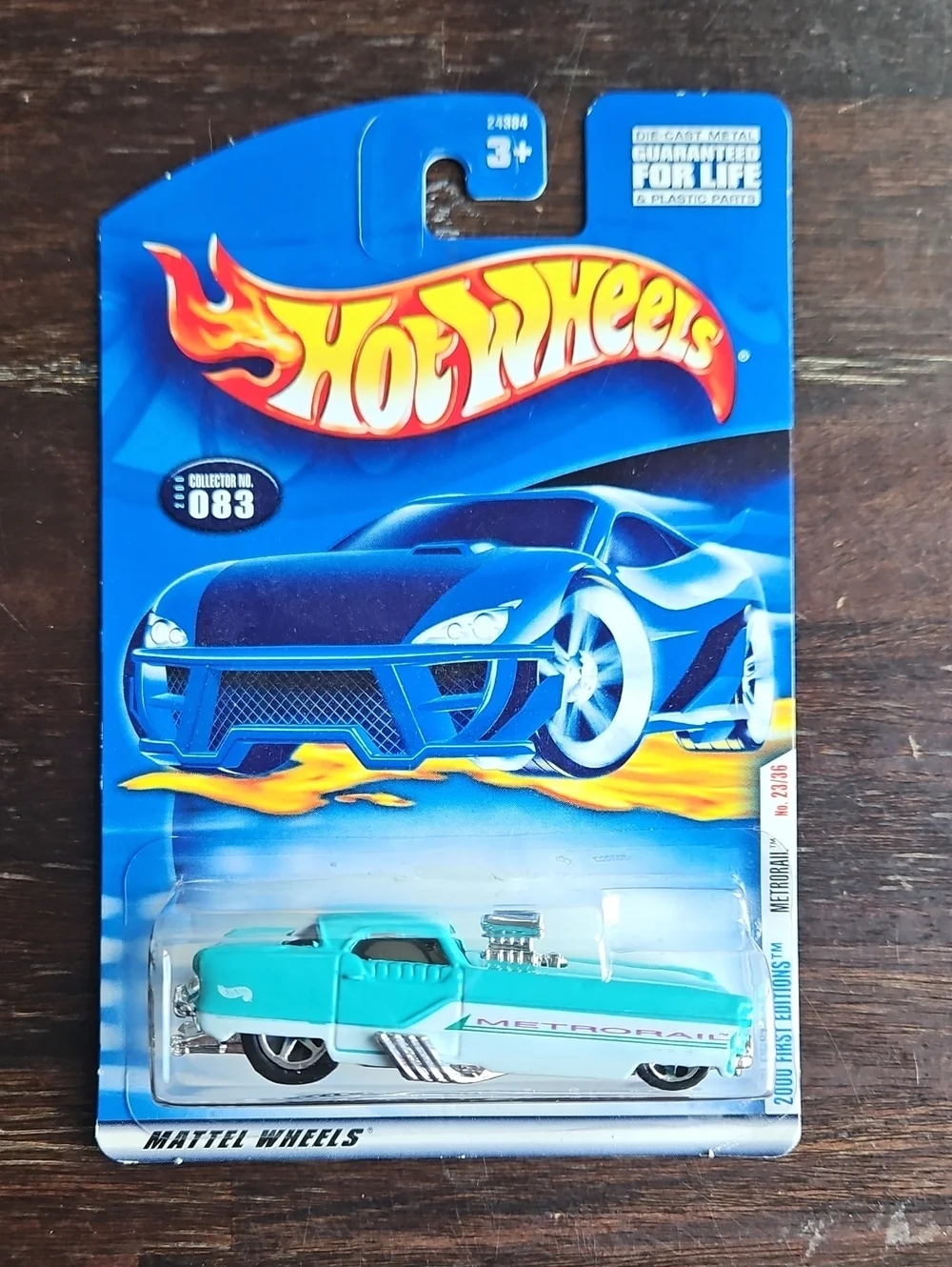 Metrorail 2000 Hot Wheels Car
